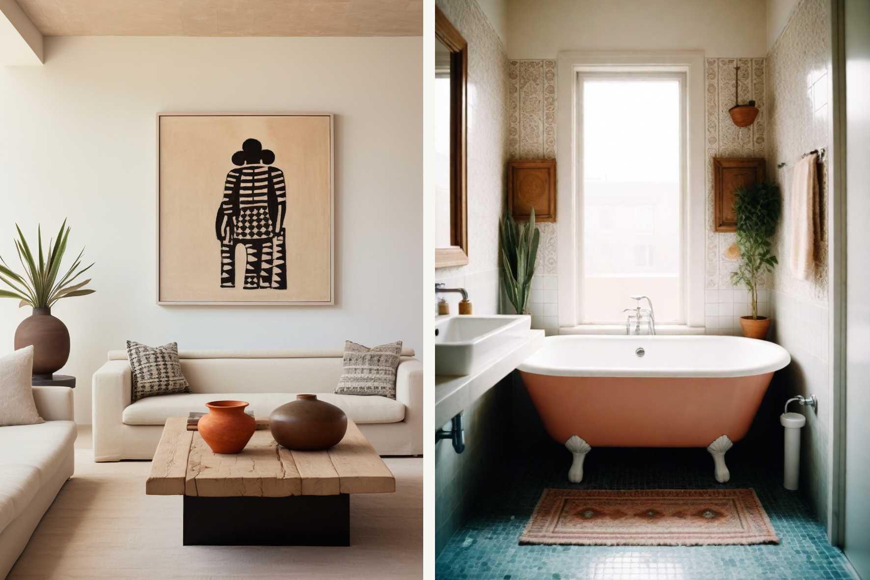 Elementos clave para lograr un ambiente boho chic - ROCASA