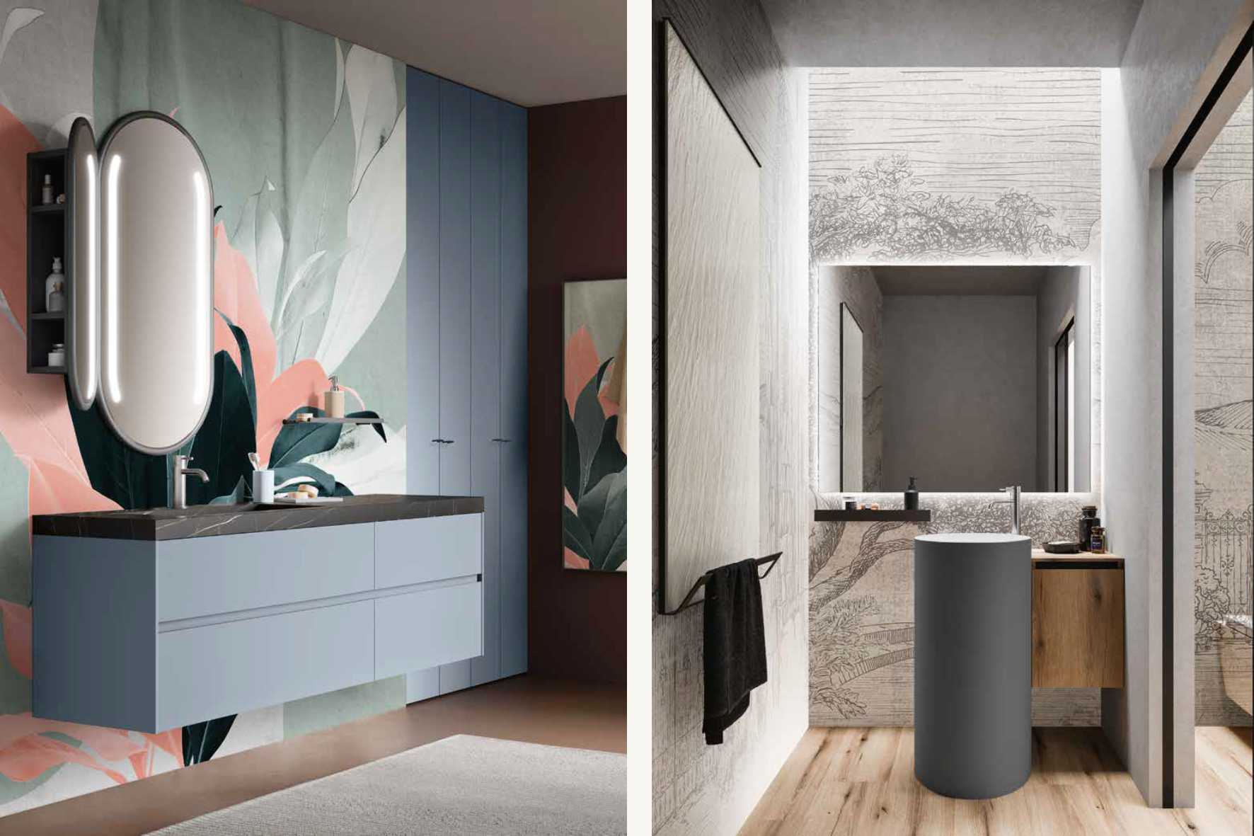 Cómo elegir papel pintado para el baño - ROCASA