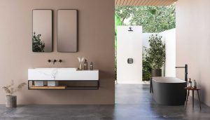 Cómo elegir entre azulejos o pintura para el baño - ROCASA