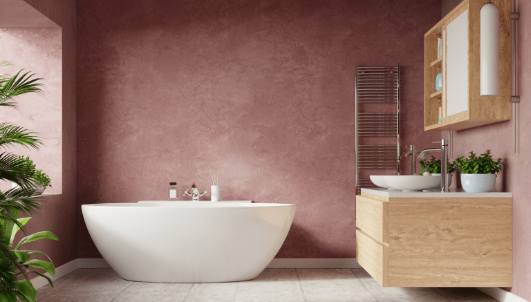 ¿Por qué cada vez más baños incorporan papel pintado?